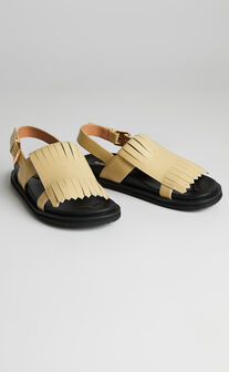 Alias Mae - Payton Sandals in Butter Leather