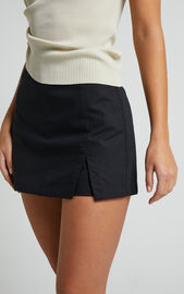 Widness Skorts - A Line Skorts in Black | Showpo USA