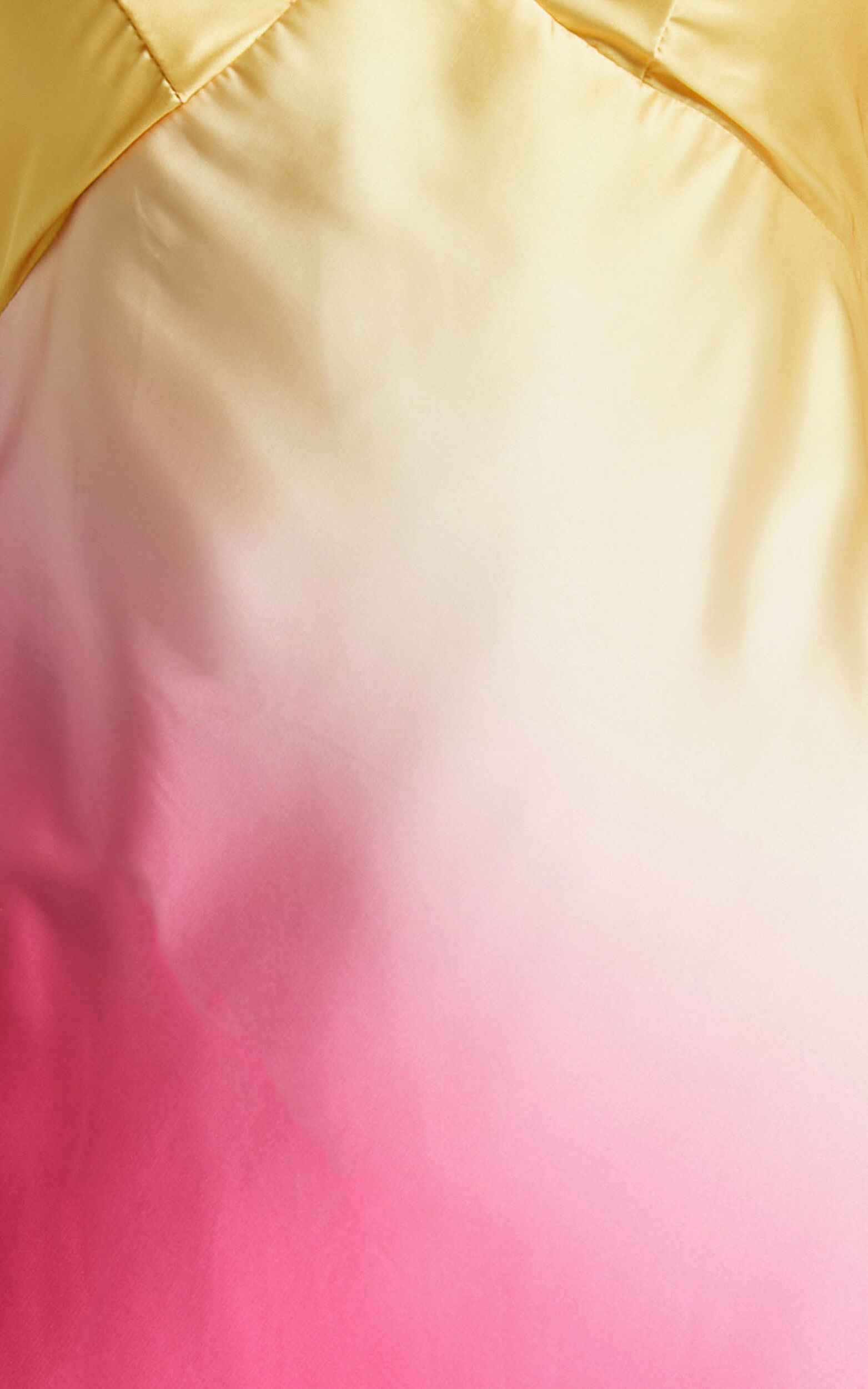 Erika Midi Dress - V Neck Satin Slip Dress in SUNSET OMBRE | Showpo USA