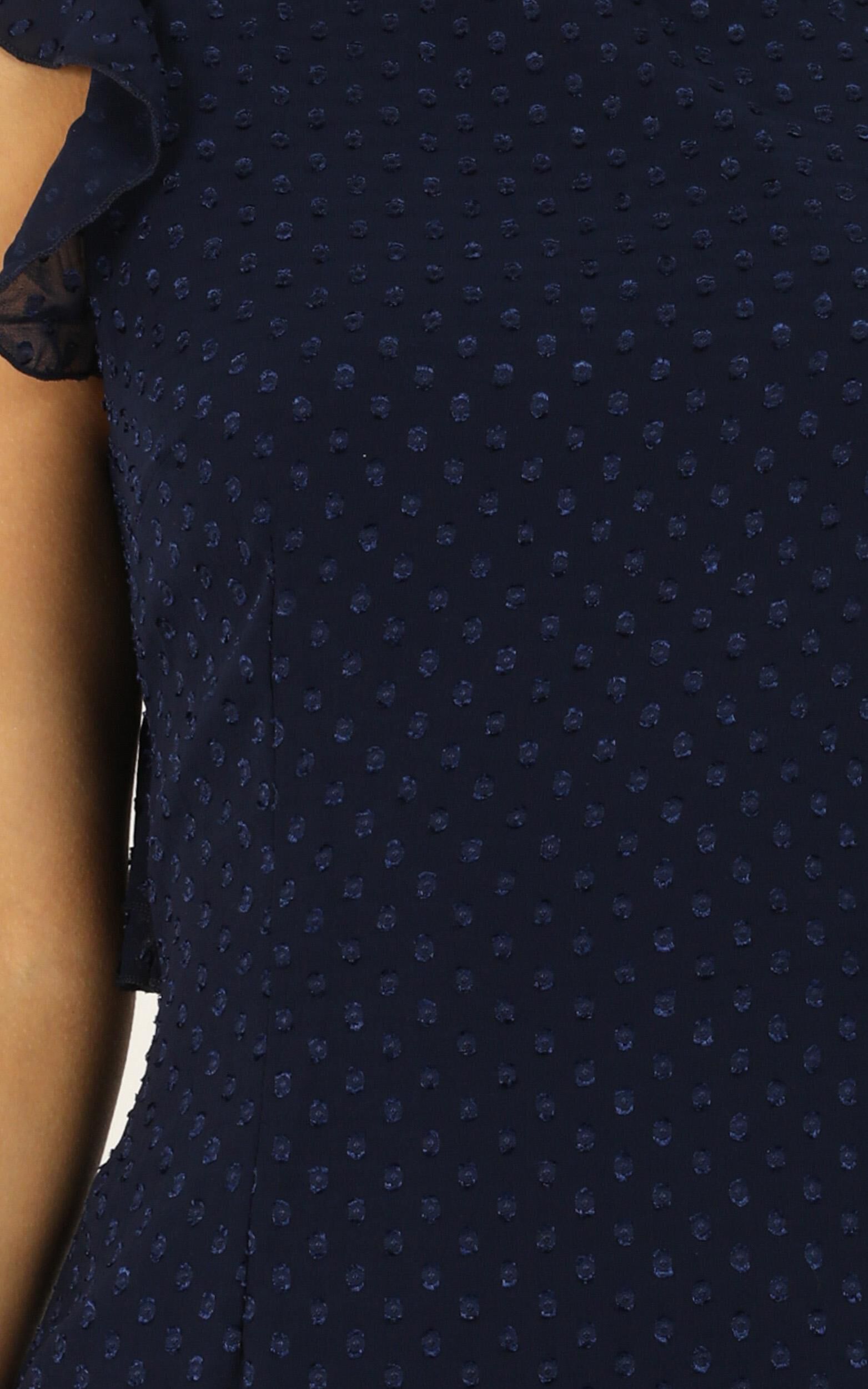 Tighten The Strings Dress In Navy Showpo USA