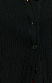 Donita Top - Button Up Shirt Top in Black | Showpo USA