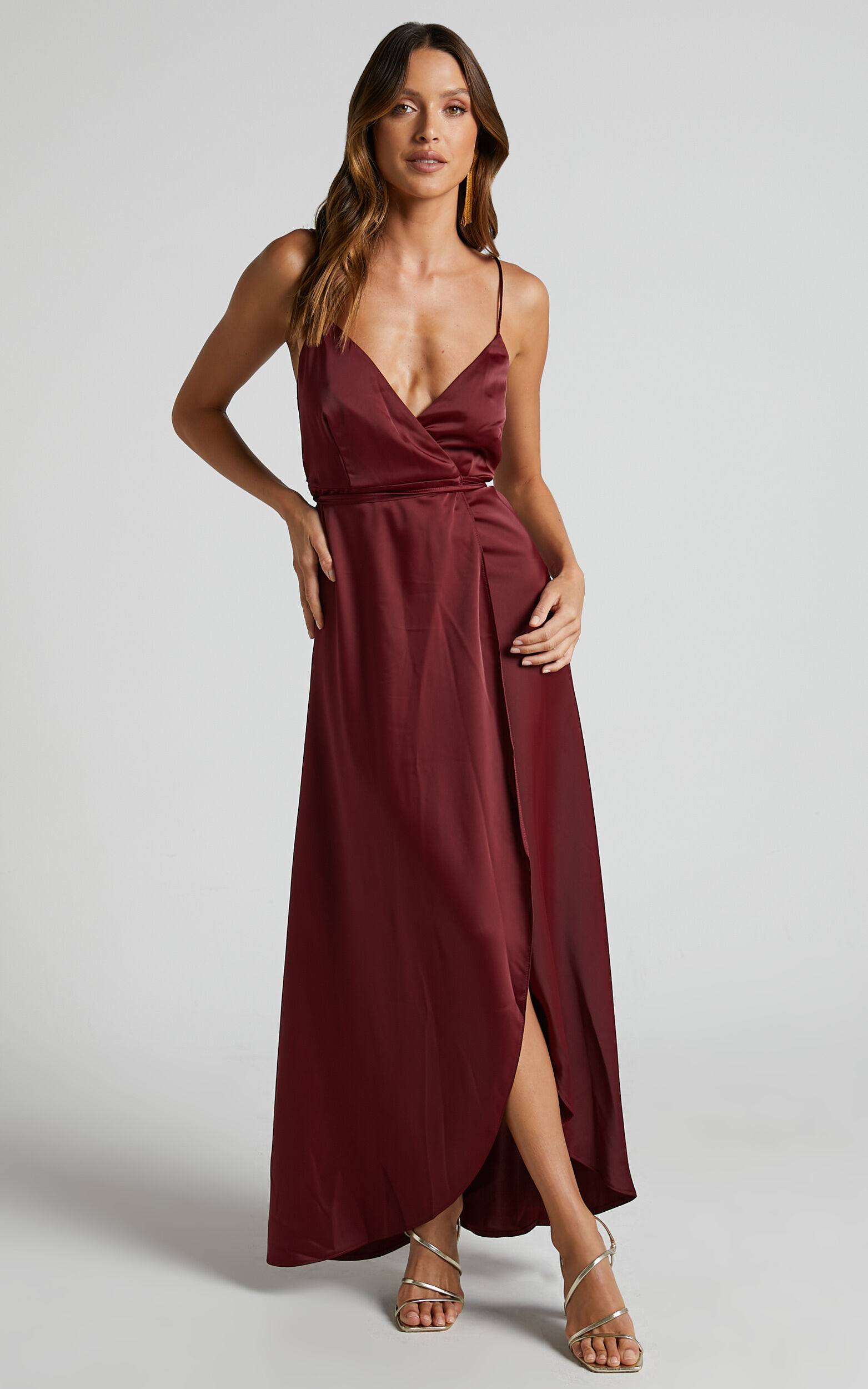 Showpo wine dress discount