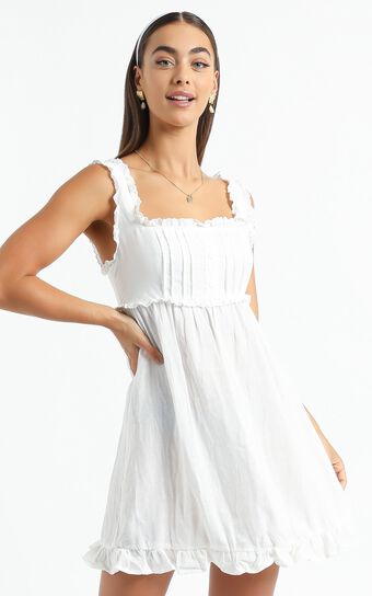 Danica Dress in White