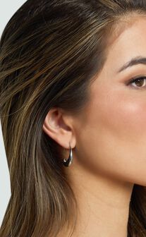 Pheba Earrings in Silver