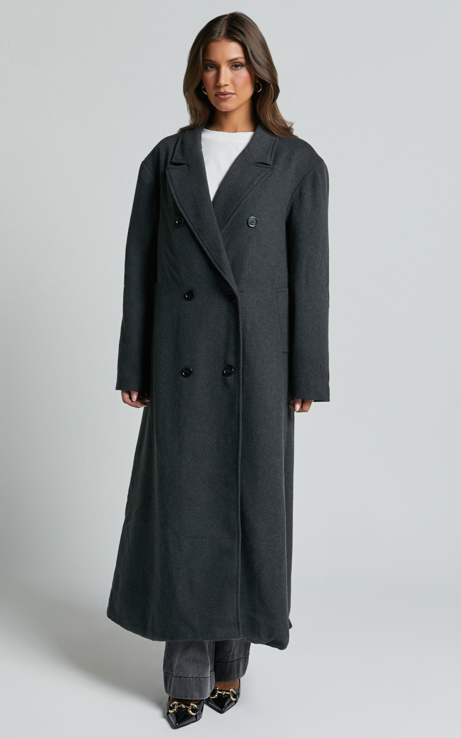 Oversized tailored coat cheap