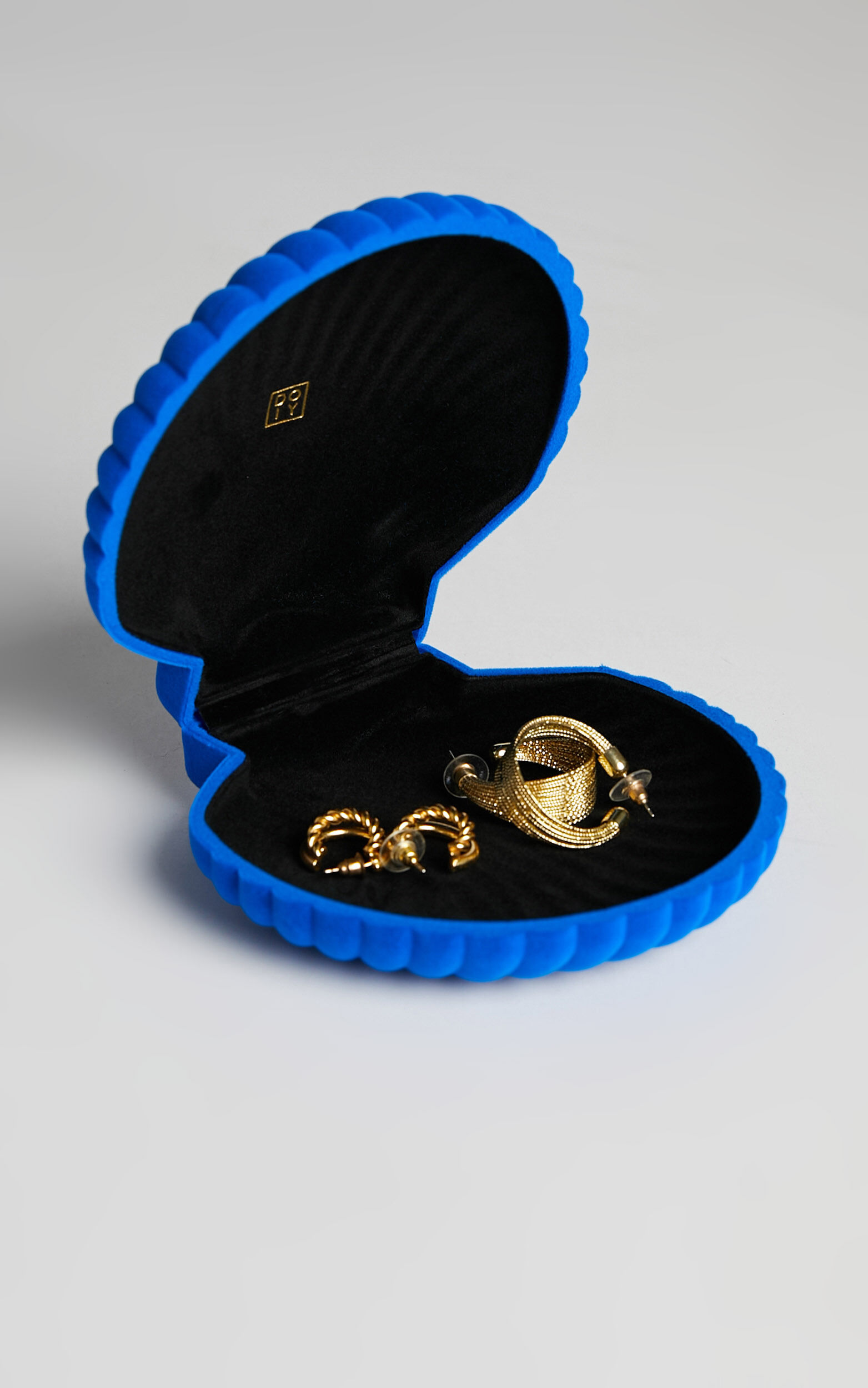 DOIY Shell Jewelry Box blue DOIY Shell Jewelry Box blue
