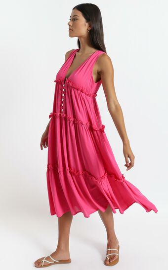 Arlana Dress in Pink