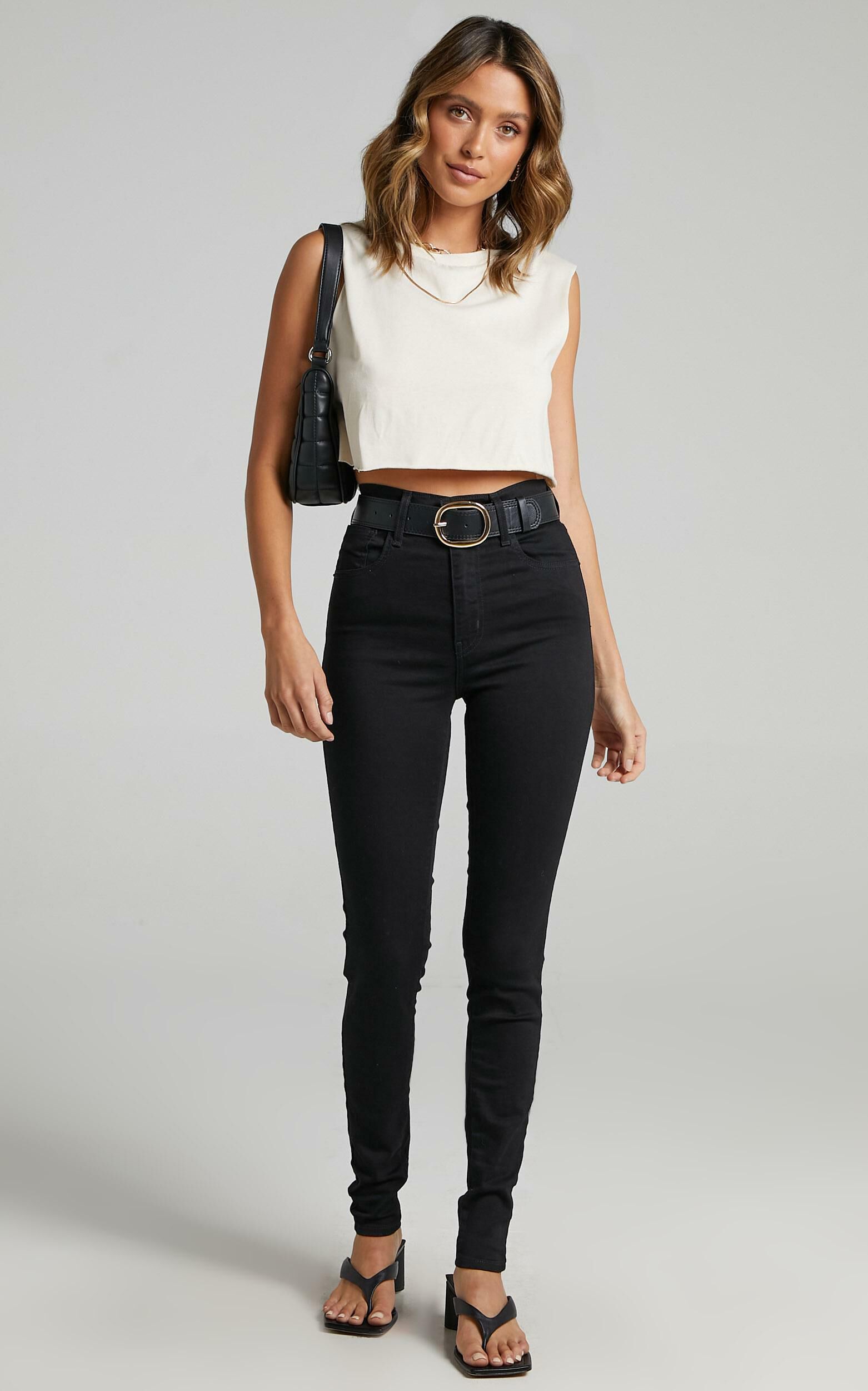 Levi's mile online high ankle skinny