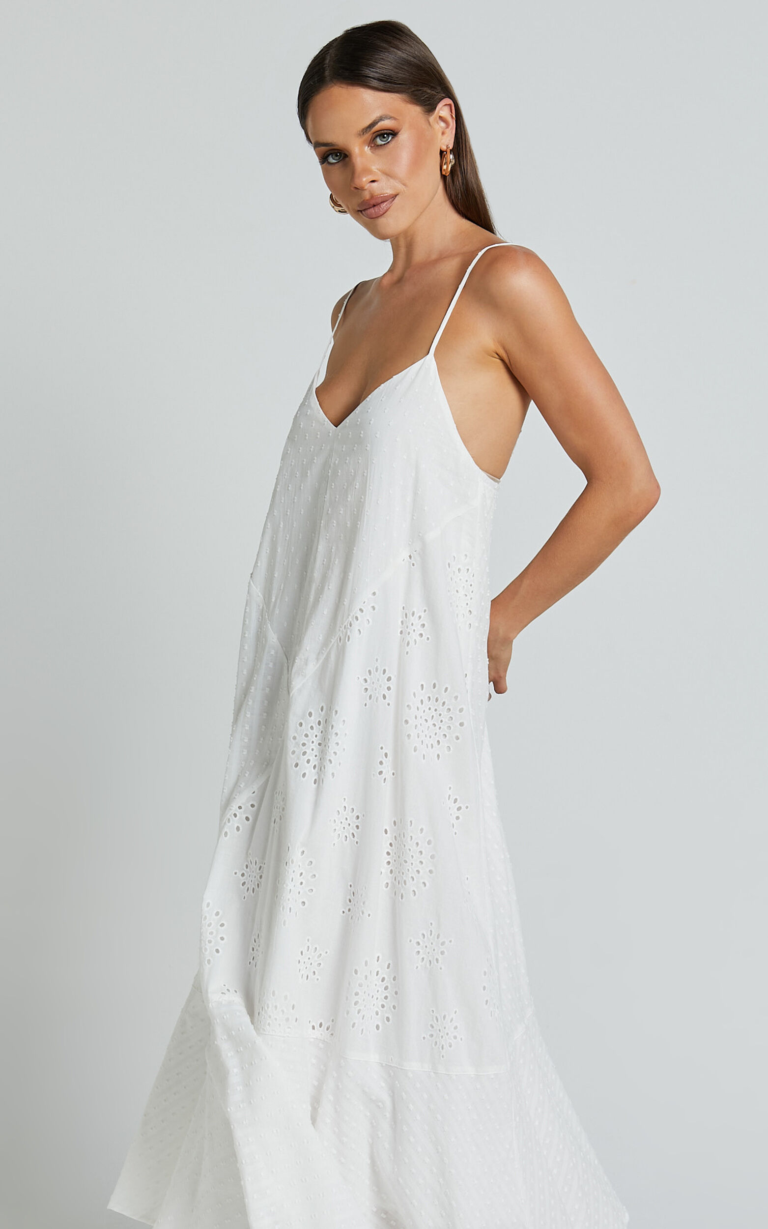 Slip dress with low back cheap