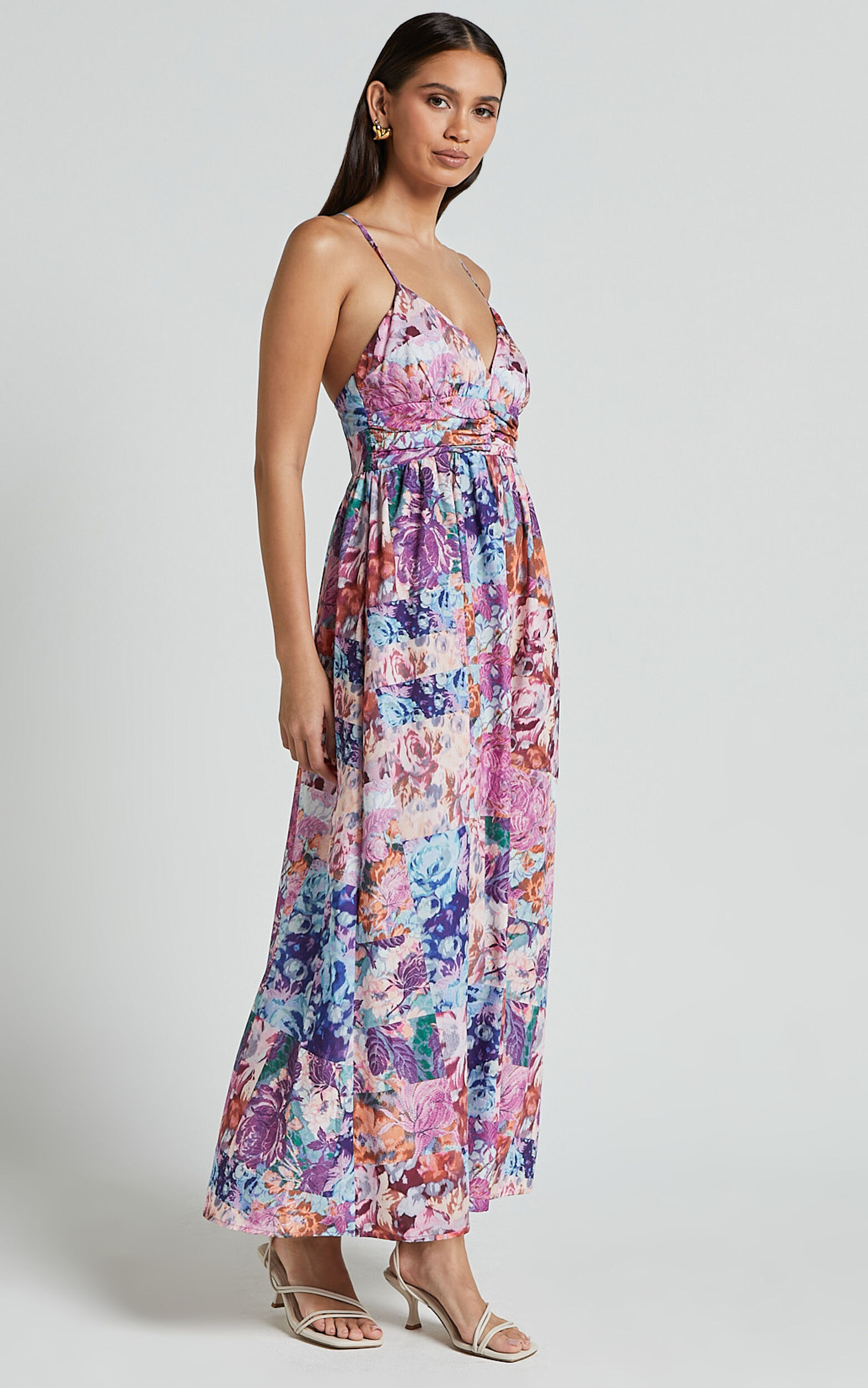 Lara print boho maxi skirt shop