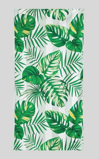 Dock & Bay - Beach Towel Botanical Collection (L) in Palm Dreams