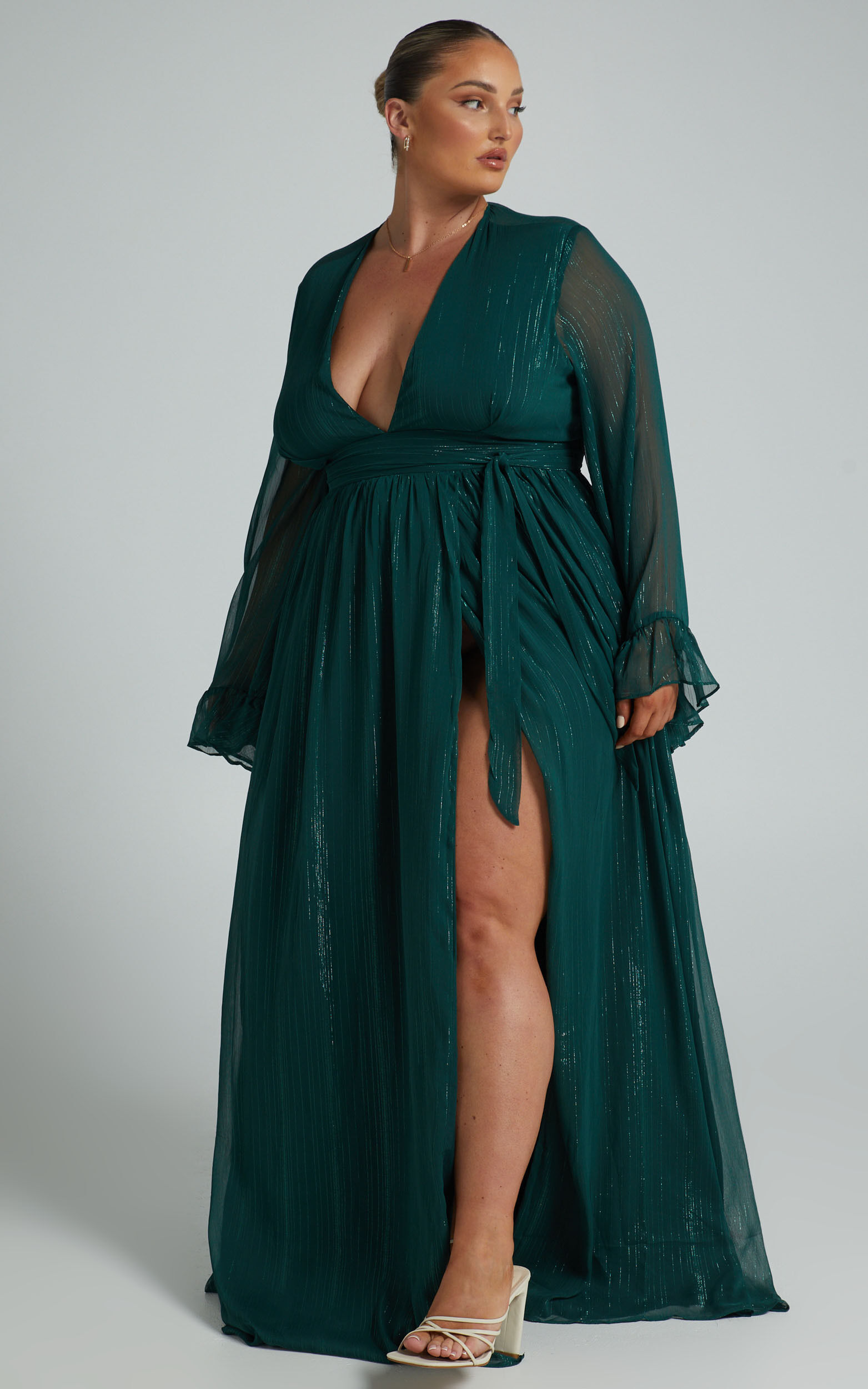 Showpo emerald shop dress