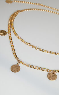 Shelbey Chain Belt in Gold