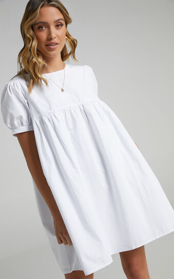 Gyda Dress in White