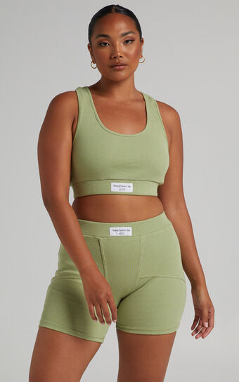 Sunday Society Club - Kairi Bralette in Sage