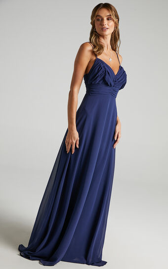 Just One Dance Dress in Navy