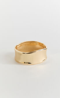 Gertrude Cuff Bracelet in Gold