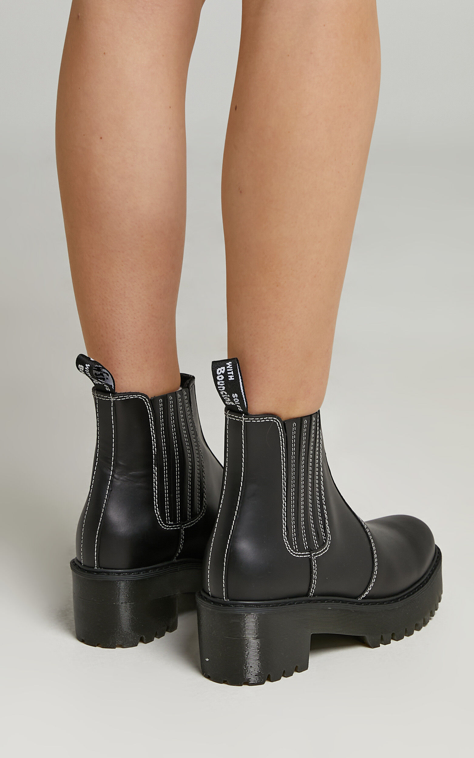 Dr martens black rometty store boots