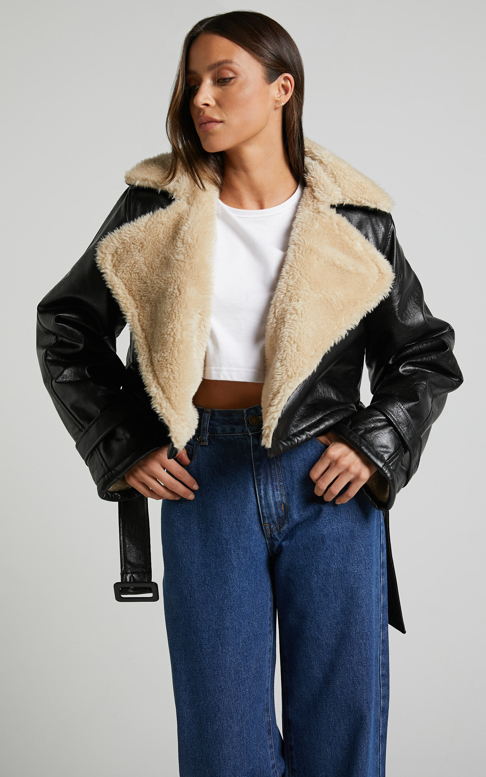 Lioness - Off Duty Jacket in ONYX - 06, BLK1