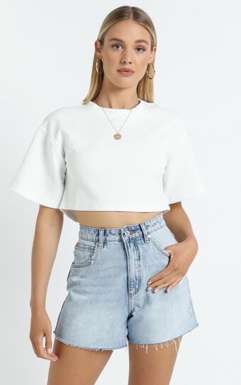 Ezmae Top in White