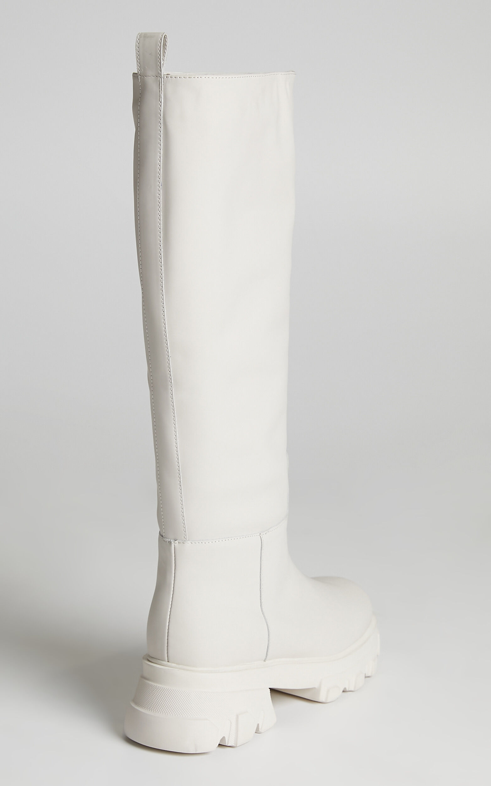 Tony Bianco Dustin Boots in Stone Wax Showpo