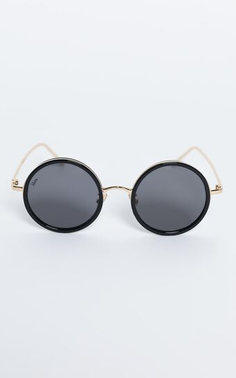 Reality Eyewear - The Foundry Sunglasses in Black/ Gold
