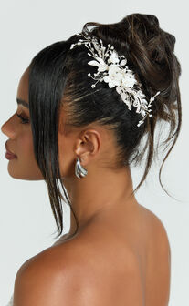 Sweet Love Hair Piece in White