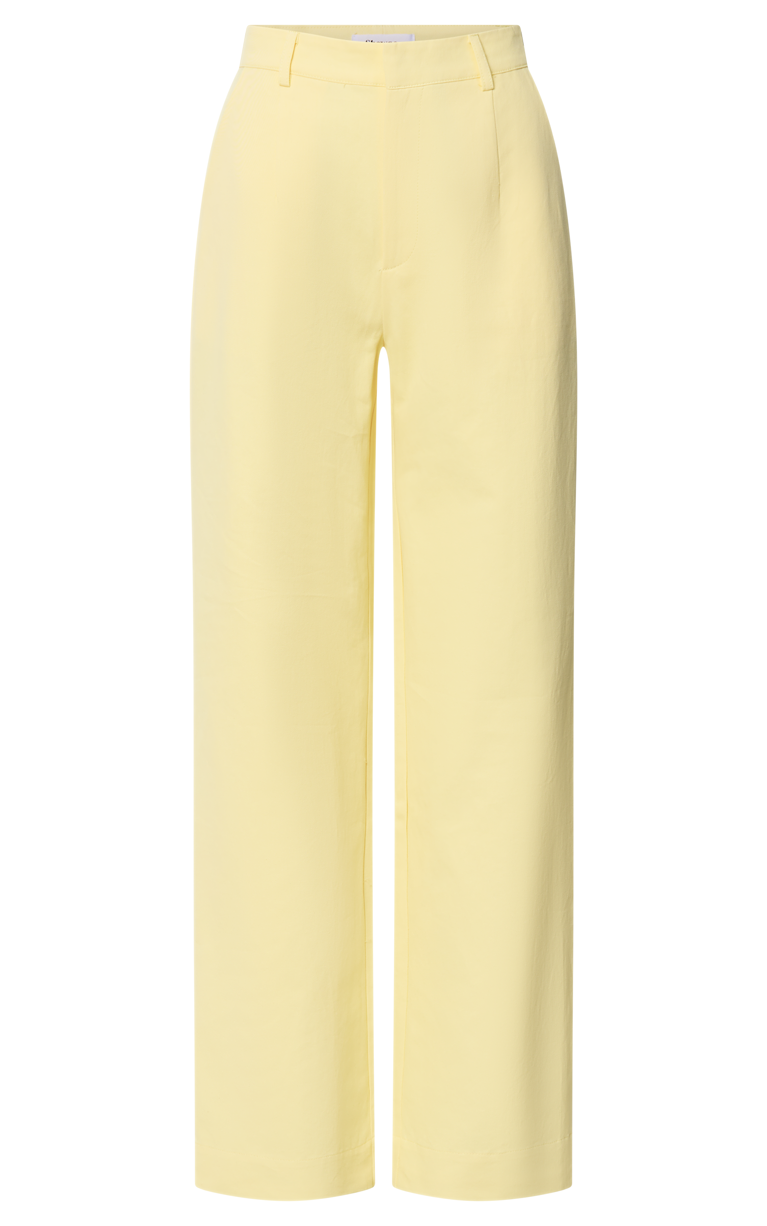 Pastel yellow trousers 2025