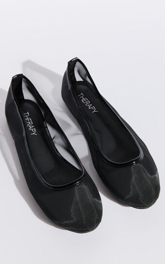 Therapy - Arlo Flat Shoes in Black