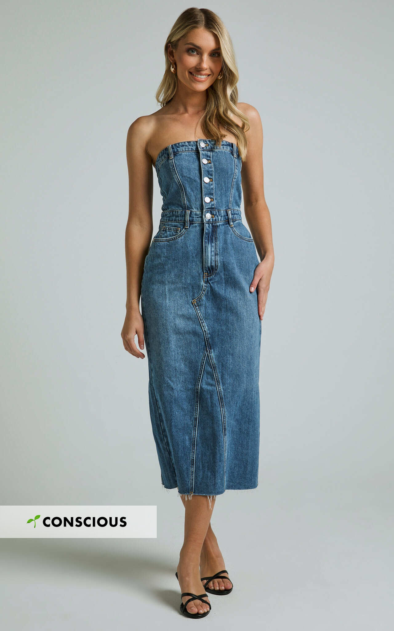 Showpo denim dress new arrivals