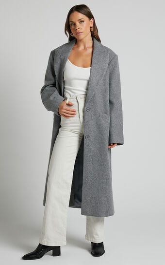 Lioness - Olsen Coat in Slate