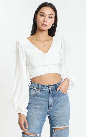 Everly Top in White