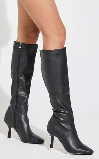 Verali - Billy Tall Boots in Black