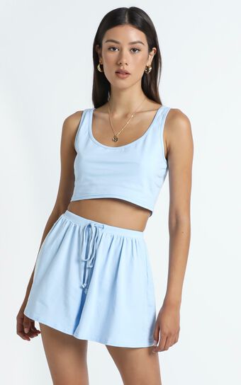Liora Two Piece Set in Blue