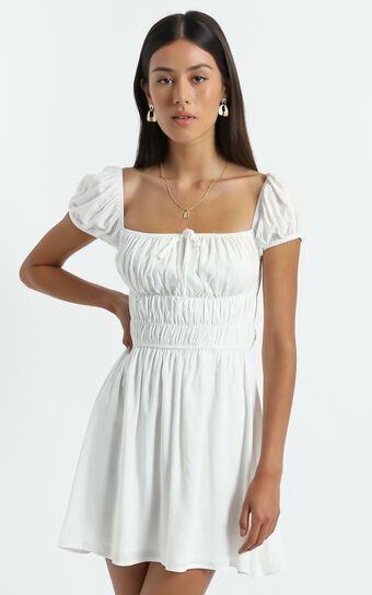 Aiyla Dress in White