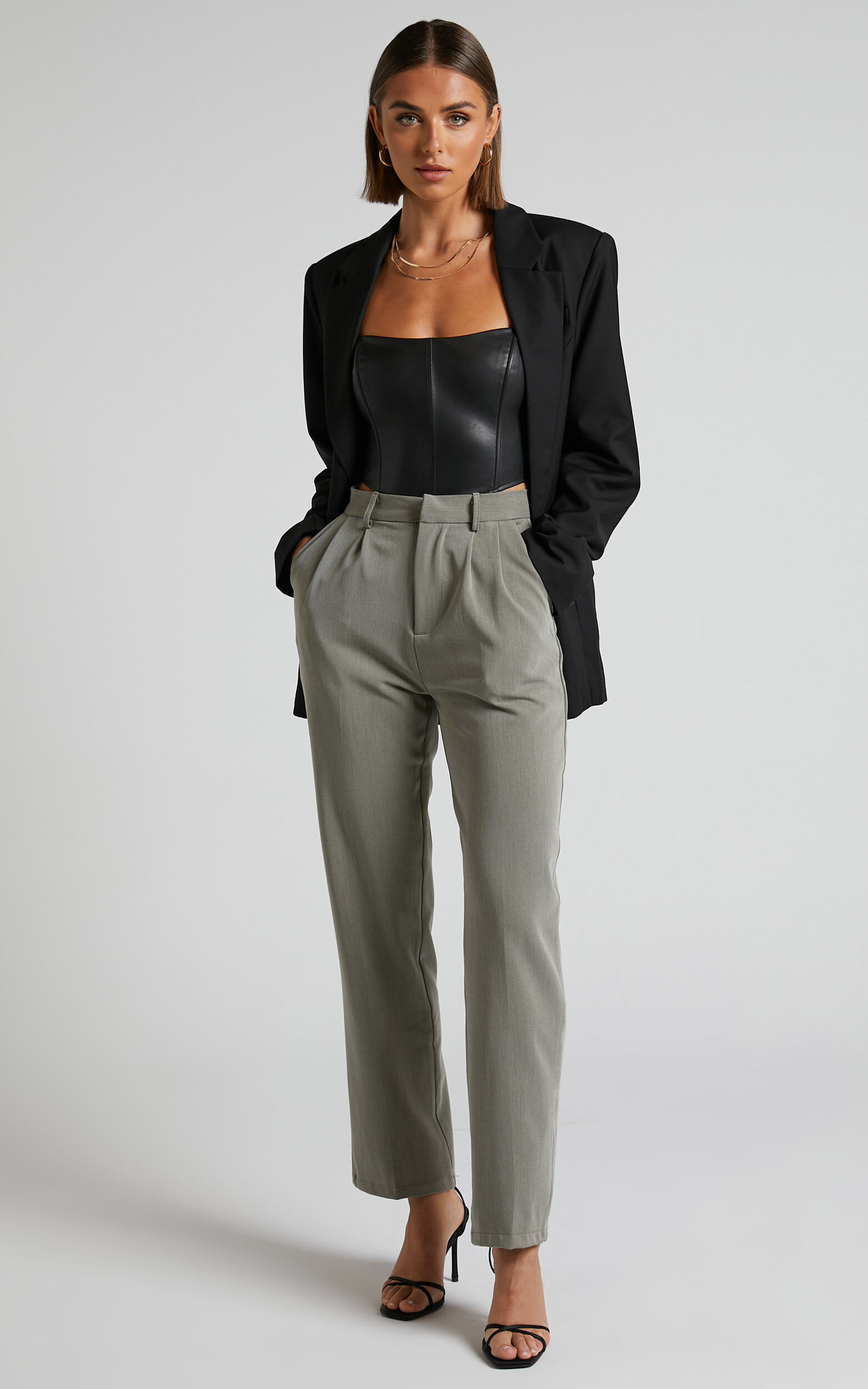 Izara Blazer - Oversized Boyfriend Fit Blazer in Black | Showpo