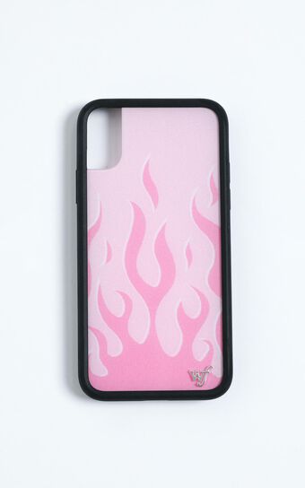 Wildflower - Iphone Case in Pink Flames