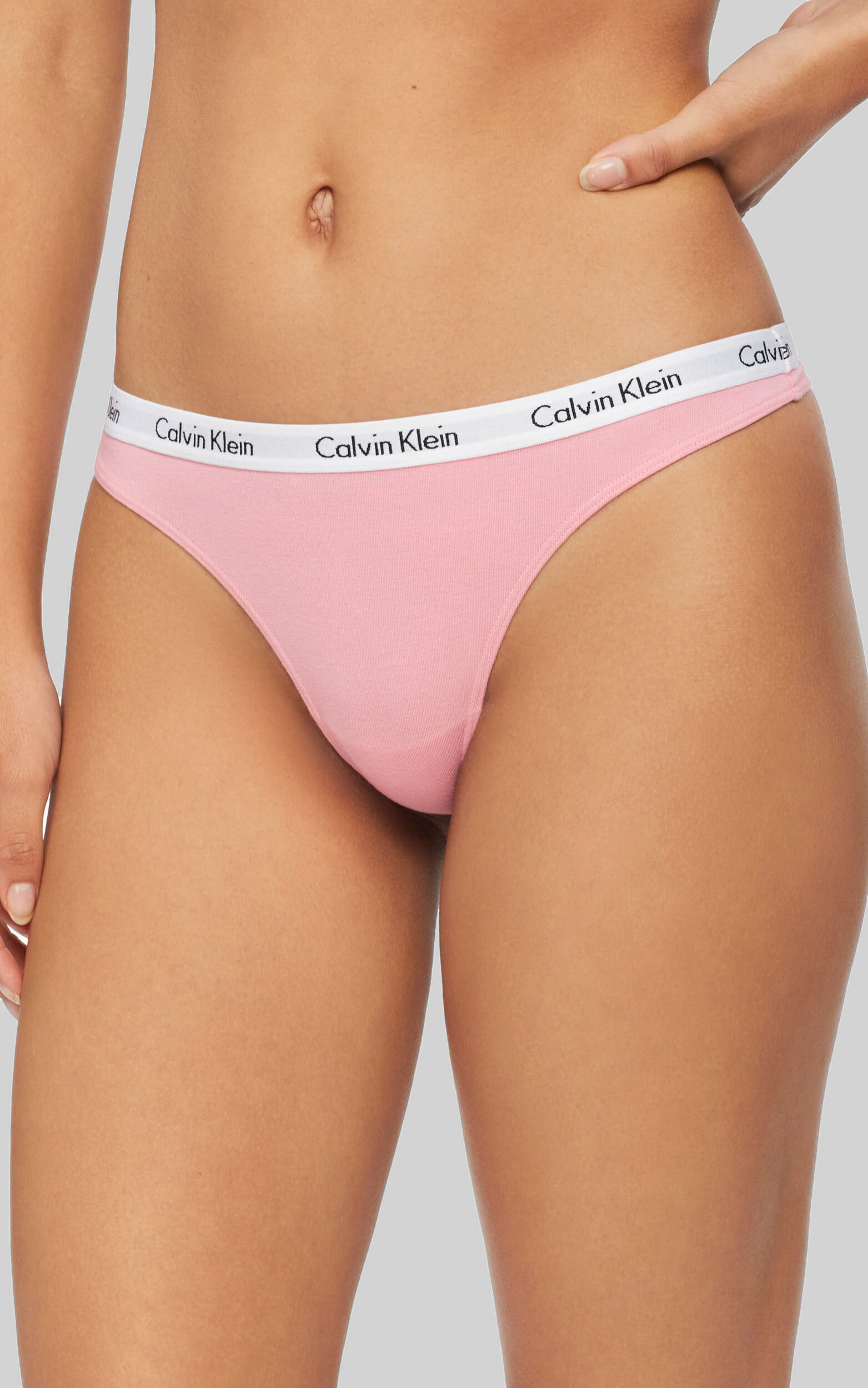 Calvin Klein Women's Carousel Logo Pride Cotton Stretch Thong