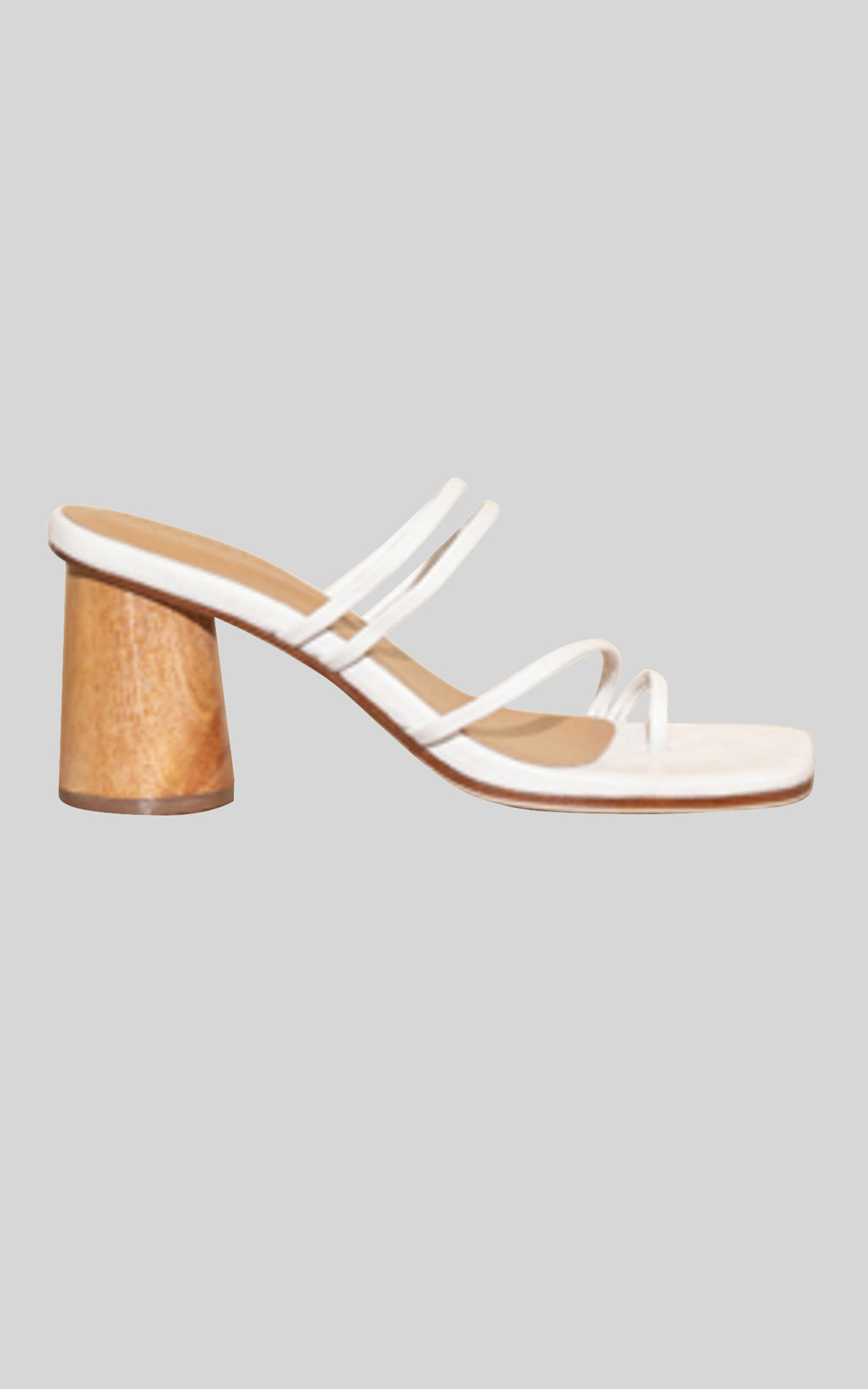 James Smith - Taormina Toe Strap Sandal in White - 05, WHT3