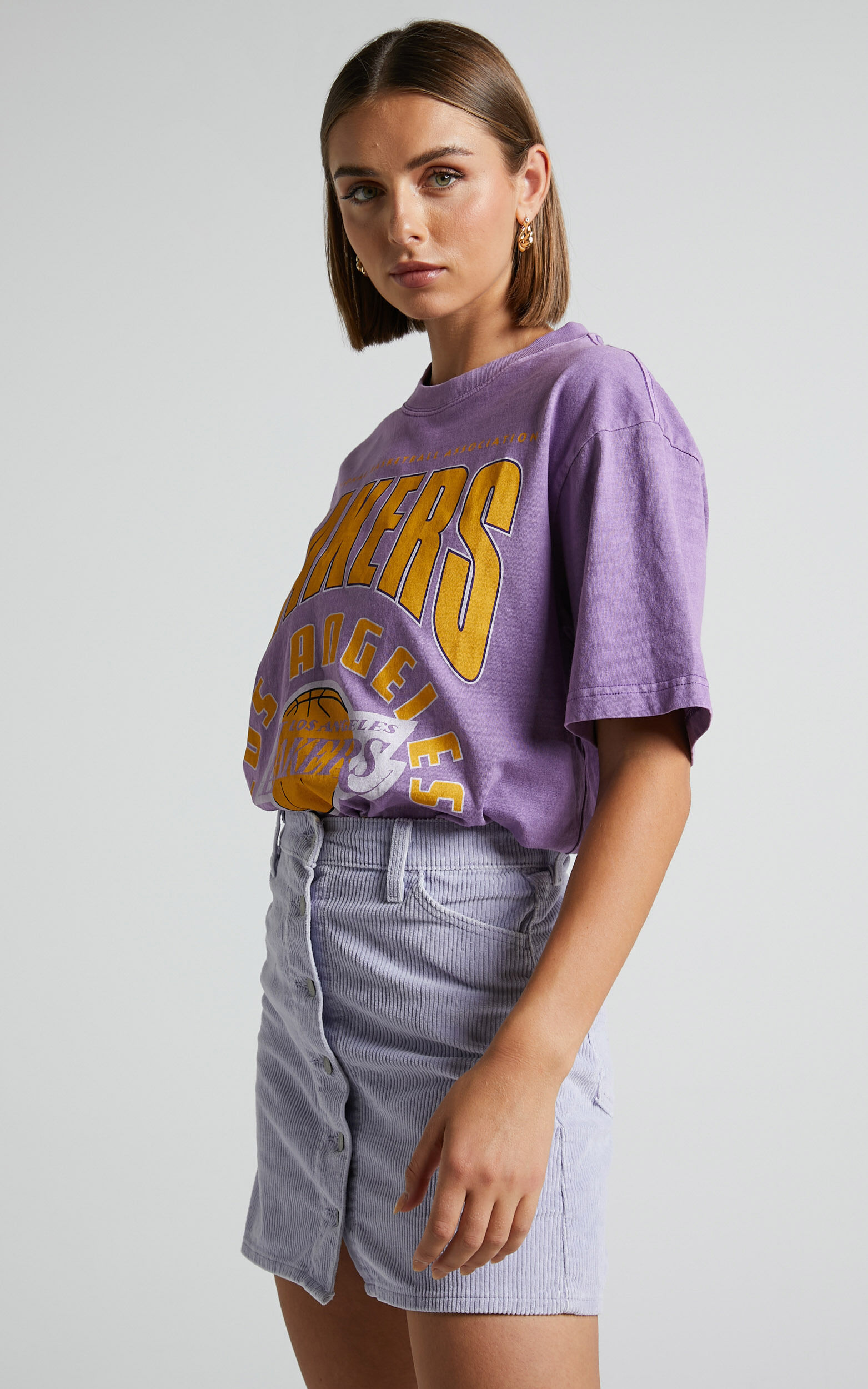 Light purple jean skirt 2025
