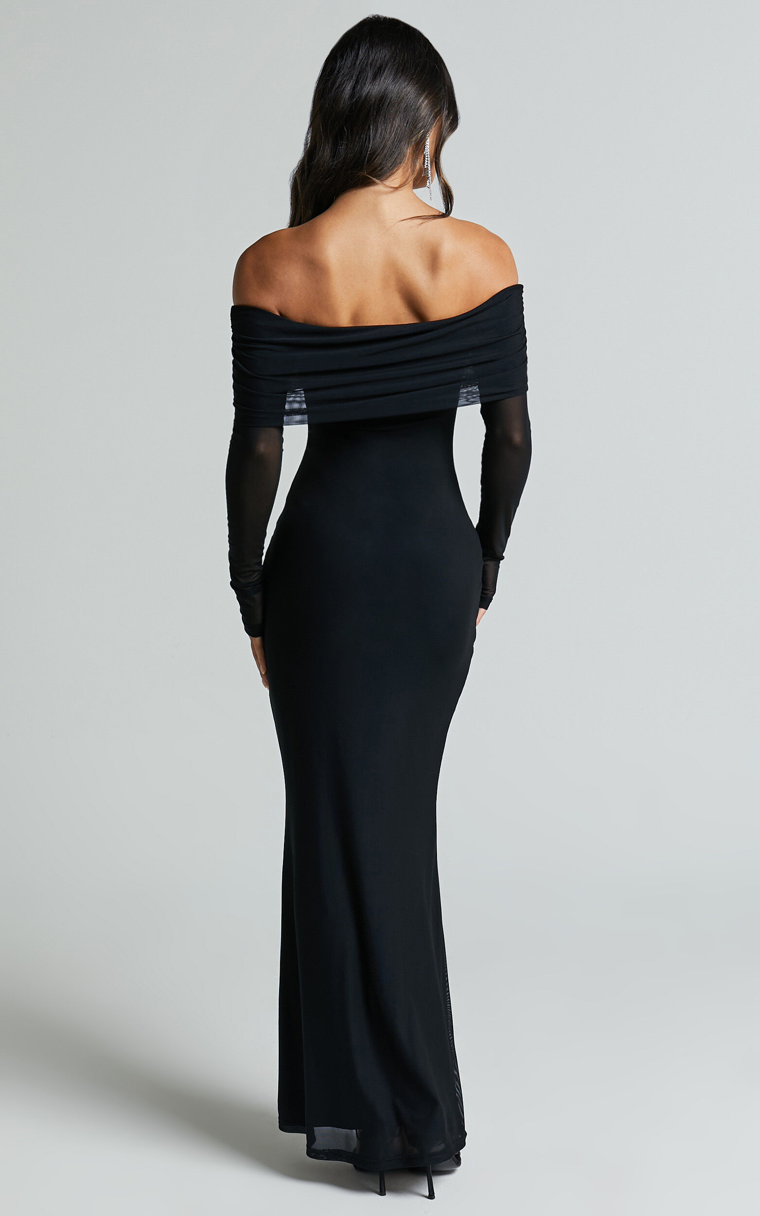 Showpo black dress hotsell