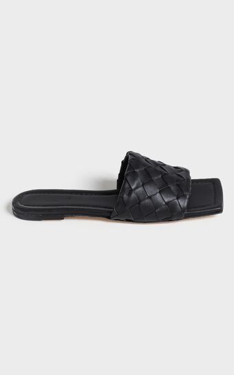 Tony Bianco - Glamour Sandals in Black Sheep Napa