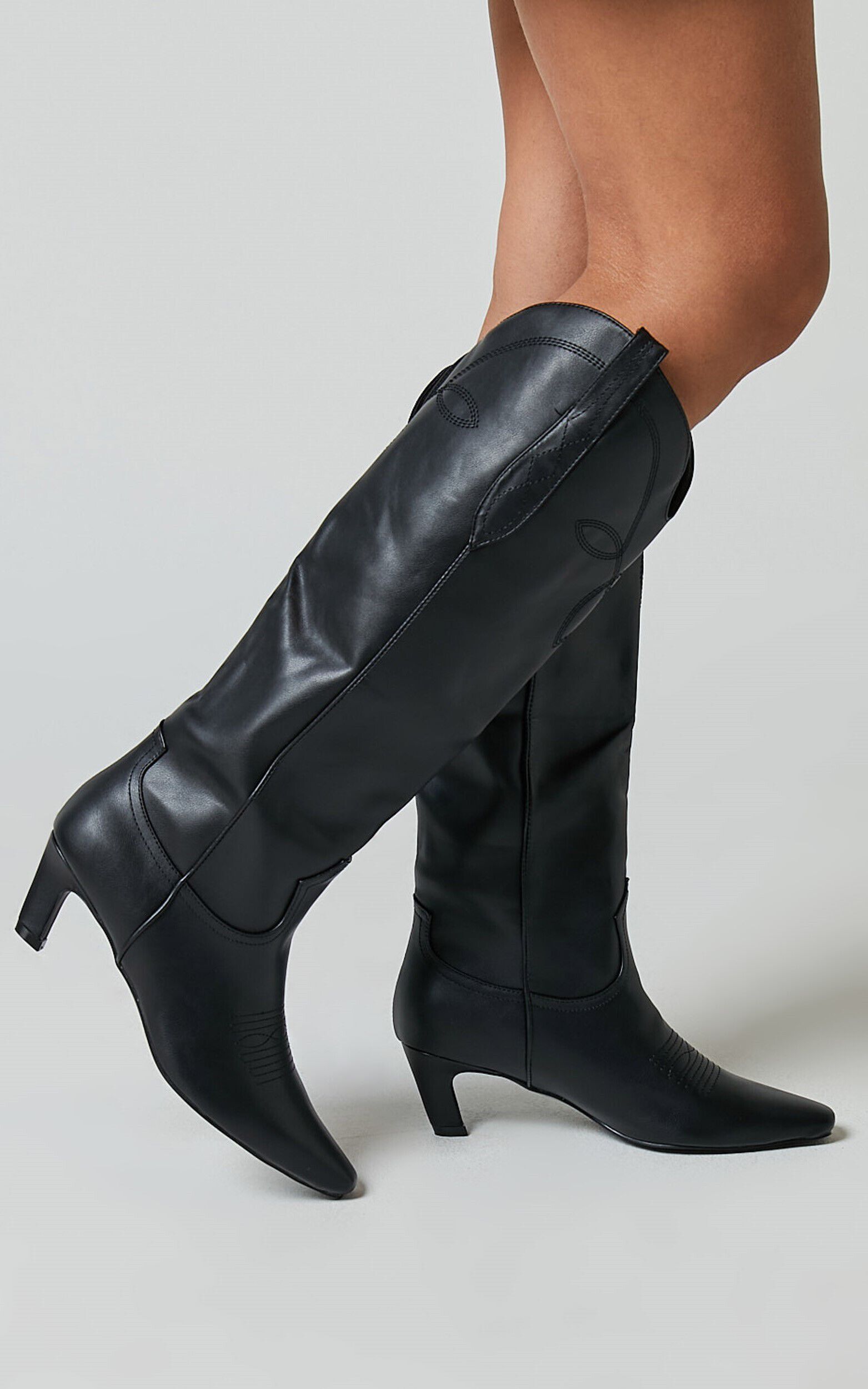 Billini Xanthia Boots in Black Showpo