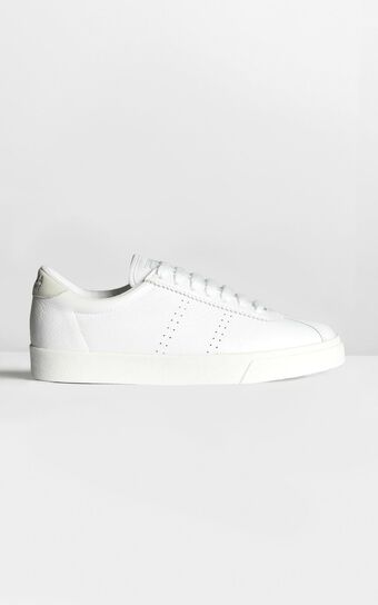 Superga - 2843 ClubS Sneakers in White Leather