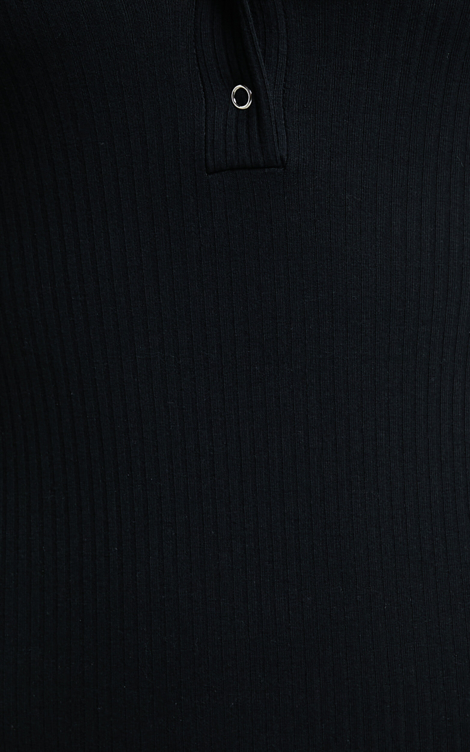 Tatem Bodysuit - Long Sleeve Button Front Bodysuit in Black | Showpo USA