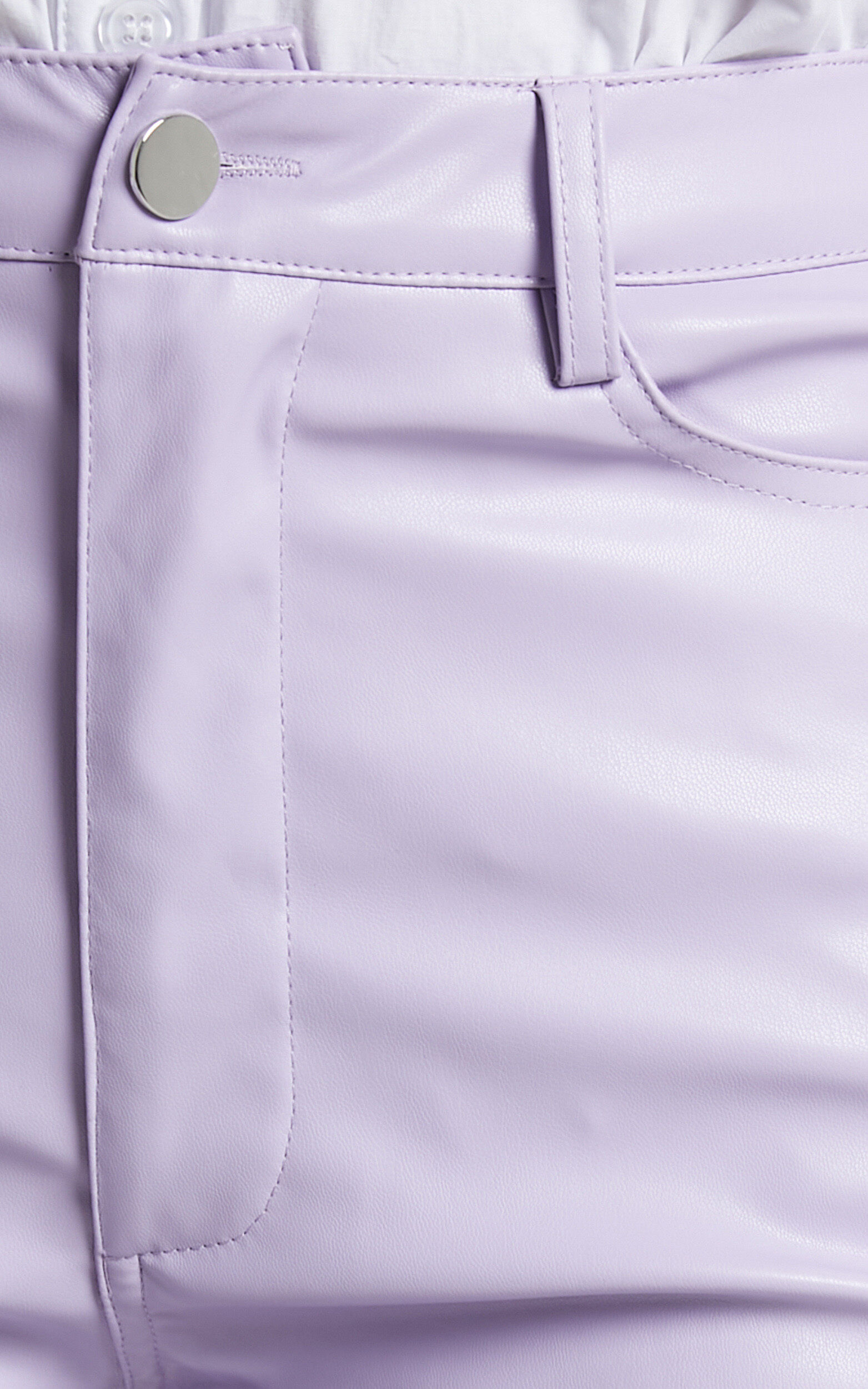 Lilac discount vinyl pants