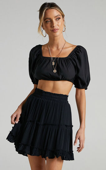 Winslow Skirt in Black