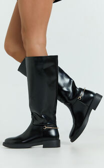 Billini - Xoel Boots in Black Shine