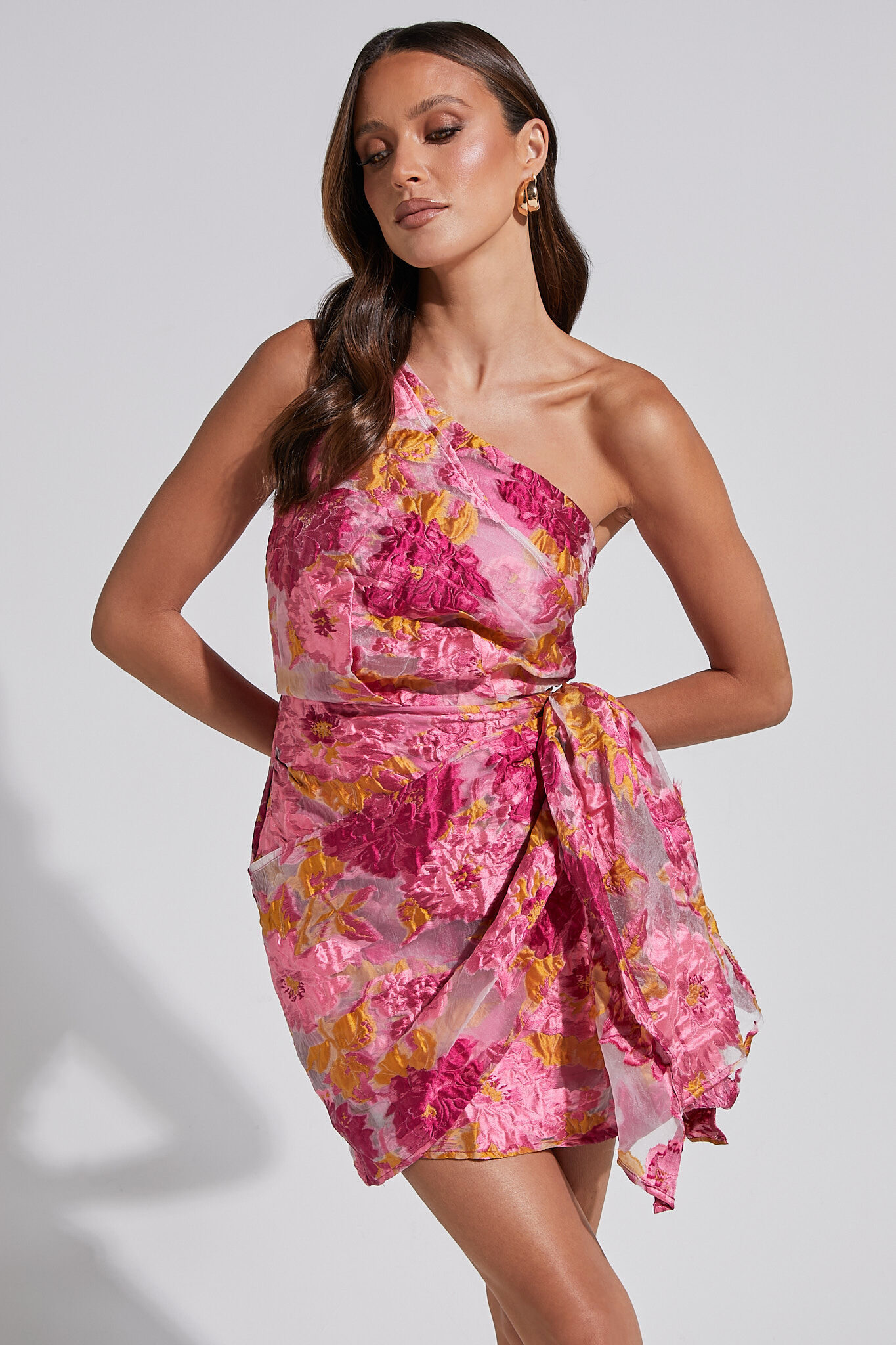 ワンピース andmary Carrie mini dress pink Carrie Mini Dress Pink – September