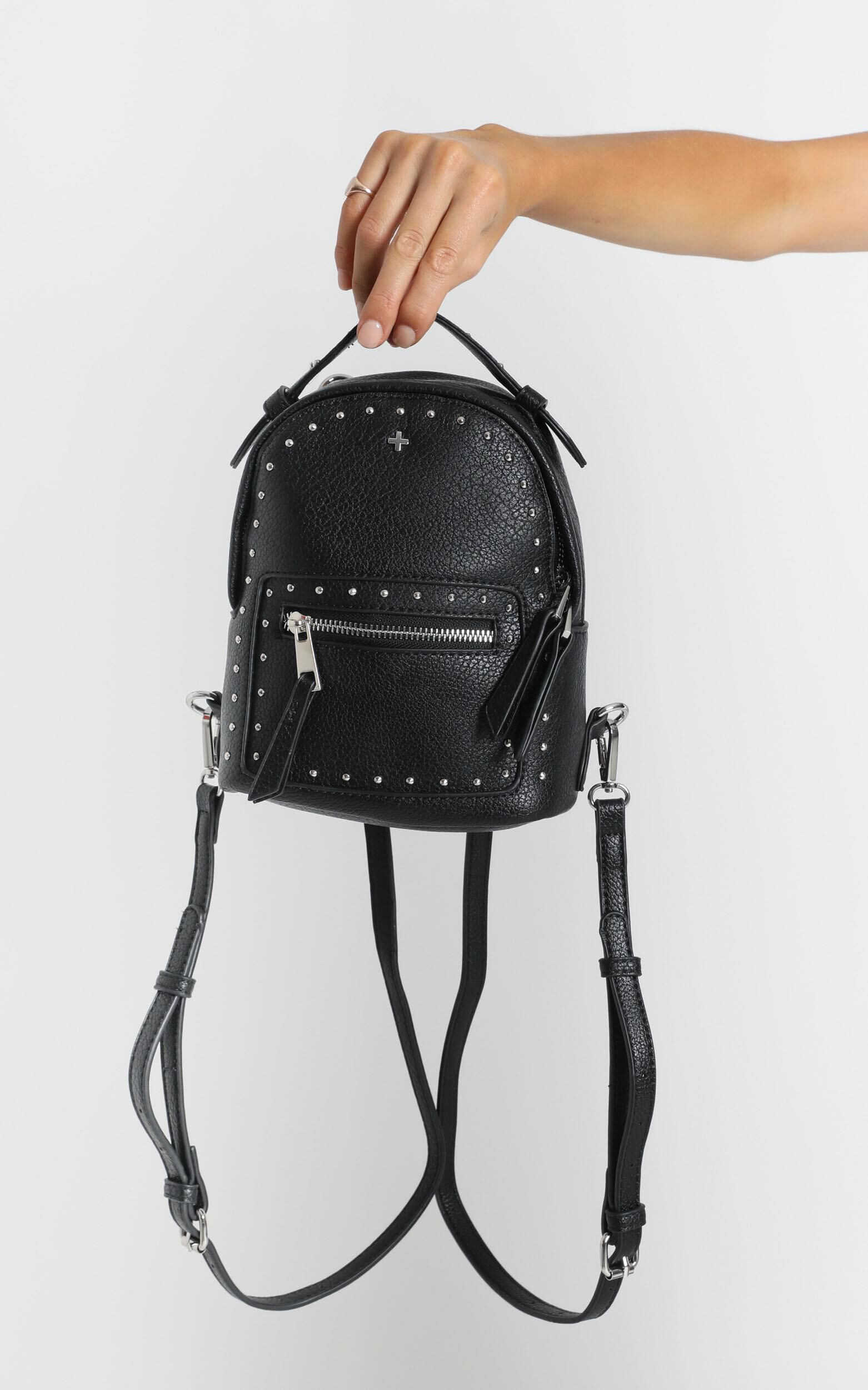 Peta and Jain Zoe Backpack In Black Stud